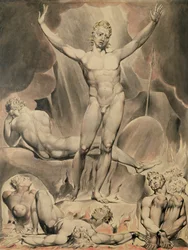 Satan weckt die rebellischen Engel, 1808